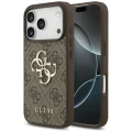 Etui Guess 4G Big Logo do iPhone 17 Pro - brązowe