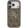Etui Guess 4G Big Logo do iPhone 17 Pro - brązowe