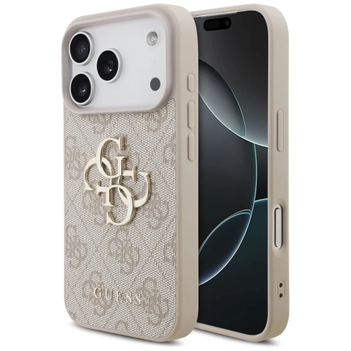 Etui Guess 4G Big Logo do iPhone 17 Pro - różowe