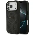 Etui Guess 4G Ring Classic Logo MagSafe  do iPhone 17 Pro - czarne