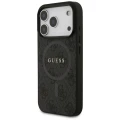 Etui Guess 4G Ring Classic Logo MagSafe  do iPhone 17 Pro - czarne