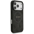 Etui Guess 4G Ring Classic Logo MagSafe  do iPhone 17 Pro - czarne