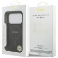 Etui Guess 4G Ring Classic Logo MagSafe  do iPhone 17 Pro - czarne