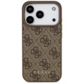 Etui Guess 4G Classic na iPhone 17 Pro - brązowe