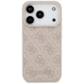 Etui Guess 4G Classic na iPhone 17 Pro - różowe