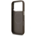 Etui Guess 4G Classic Logo MagSafe na iPhone 17 Pro - brązowe