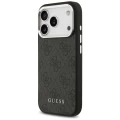 Etui Guess 4G Classic Logo MagSafe na iPhone 17 Pro - czarne
