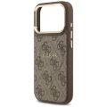 Etui Guess 4G PU Classic Logo MagSafe na iPhone 17 Pro - brązowe