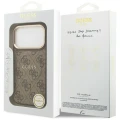 Etui Guess 4G PU Classic Logo MagSafe na iPhone 17 Pro - brązowe