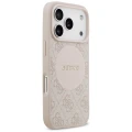 Etui Guess 4G Circle Classic Logo MagSafe na iPhone 17 Pro - różowe