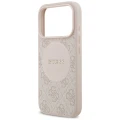 Etui Guess 4G Circle Classic Logo MagSafe na iPhone 17 Pro - różowe