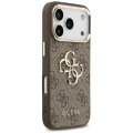Etui Guess 4G Big 4G Classic Logo na iPhone 17 Pro - brązowo-złote