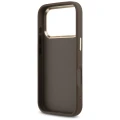 Etui Guess 4G Big 4G Classic Logo na iPhone 17 Pro - brązowo-złote