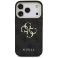 Etui Guess 4G Big 4G Classic Logo na iPhone 17 Pro - czarno-złote