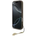 Etui Guess 4G Charms Collection MagSafe na iPhone 17 Pro - brązowe