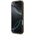 Etui Guess 4G Circle Classic Logo MagSafe na iPhone 17 Pro - brązowe