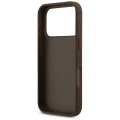 Etui Guess 4G Circle Classic Logo MagSafe na iPhone 17 Pro - brązowe