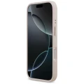 Etui Guess 4G Strass Logo MagSafe na iPhone 17 Pro - różowe
