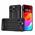 ETUI PANCERNE HYBRID ARMOR DO IPHONE 15 PRO - CZARNE