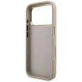 Etui Guess 4G Triangle Logo MagSafe na iPhone 17 Pro - różowo-złote