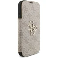 Etui Guess Book 4G Metal Logo na iPhone 17 Pro - różowe