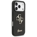 Etui Guess Fixed Glitter Big 4G na iPhone 17 Pro - czarne