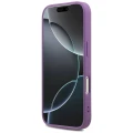 Etui Guess Fixed Glitter Big 4G na iPhone 17 Pro - fioletowe