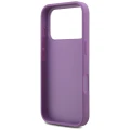 Etui Guess Fixed Glitter Big 4G na iPhone 17 Pro - fioletowe