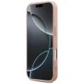 Etui Guess Fixed Glitter Big 4G na iPhone 17 Pro - różowe