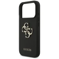 Etui Guess Grained Big 4G & Classic Logo na iPhone 17 Pro - czarne