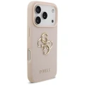 Etui Guess Grained Big 4G & Classic Logo na iPhone 17 Pro - różowe