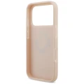 Etui Guess Grained Big 4G & Classic Logo na iPhone 17 Pro - różowe