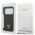 Etui Guess Rhinestone Triangle Logo na iPhone 17 Pro - czarne