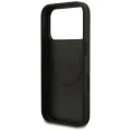 Etui Guess Saffiano Classic Logo MagSafe na iPhone 17 Pro - czarne