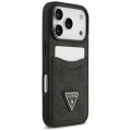 Etui Guess 4G nauble Card Triangle na iPhone 17 Pro - czarne
