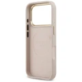 Etui Guess 4G Logo Plate MagSafe na iPhone 17 Pro - różowe