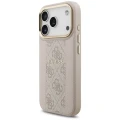 Etui Guess 4G Stripe MagSafe na iPhone 17 Pro - różowe