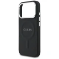Etui Guess Classic Logo MagSafe na iPhone 17 Pro - czarne