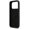 Etui Guess Silicone Big 4G Script na iPhone 17 Pro - czarne