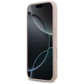 Etui Guess Silicone Big 4G Script na iPhone 17 Pro - różowe