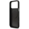 Etui Guess Triangle Logo MagSafe na iPhone 17 Pro - czarne