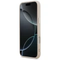 Etui Guess Triangle Logo MagSafe na iPhone 17 Pro - różowe