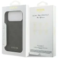 Etui Guess 4G Classic na iPhone 17 Pro Max - czarne