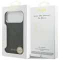 Etui Guess 4G Classic Logo MagSafe na iPhone 17 Pro Max - czarne