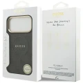 Etui Guess 4G PU Classic Logo MagSafe na iPhone 17 Pro Max - czarne