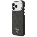 Etui Guess 4G Triangle Logo MagSafe na iPhone 17 Pro Max - czarne