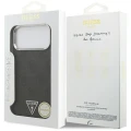 Etui Guess 4G Triangle Logo MagSafe na iPhone 17 Pro Max - czarne