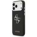 Etui Guess Grained Big 4G Classic Logo na iPhone 17 Pro Max - czarne