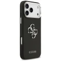 Etui Guess Grained Big 4G Classic Logo na iPhone 17 Pro Max - czarne