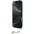 Etui Guess 4G Charms Collection MagSafe na iPhone 17 Pro Max - czarne